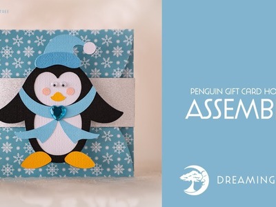 Free SVG File - Penguin Gift Card Holder - Assembly Tutorial
