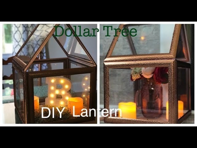 HOW TO Dollar Tree DIY Lantern