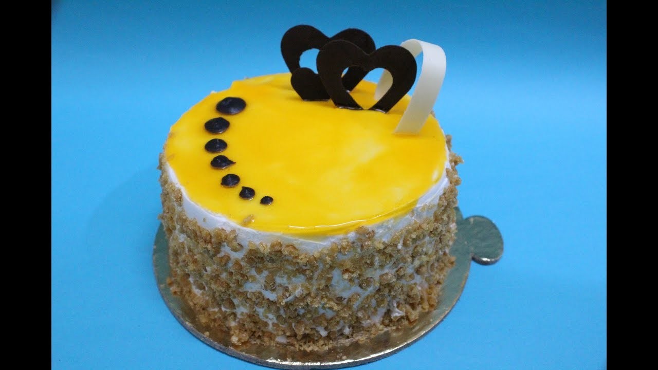 How To Make A Eggless Butterscotch Cake How To Make A Eggless Butterscotch Cake