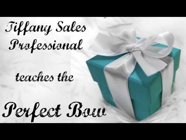 How to Tie a TIFFANY BOW | Easy Step by Step Tutorial