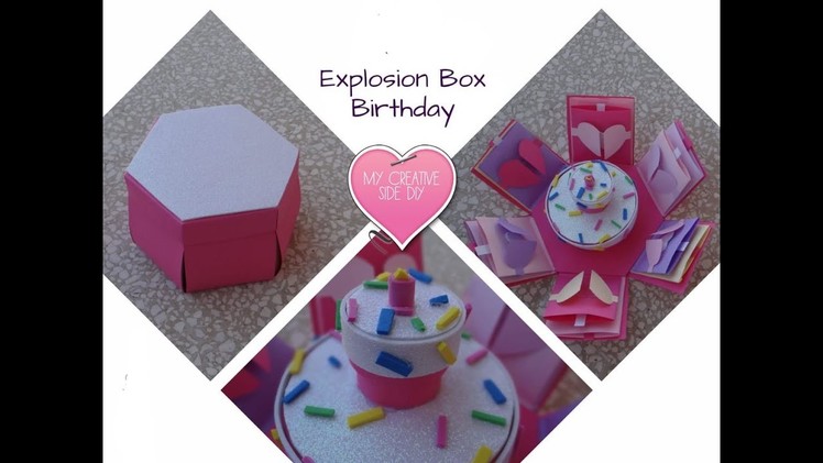 Kako napraviti kutiju iznenadjenja za rodjendan |DIY| Explosion GIft Box for Birthday
