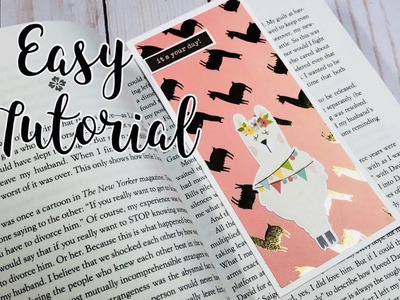 Magnetic Bookmarks Easy Tutorial - Back to School Ideas
