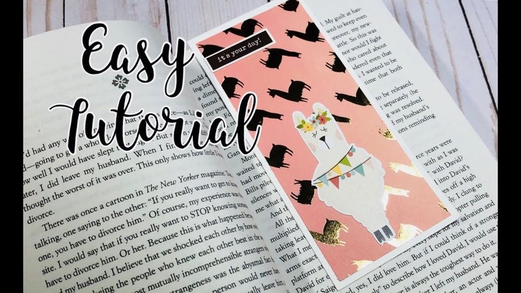 Magnetic Bookmarks Easy Tutorial - Back to School Ideas