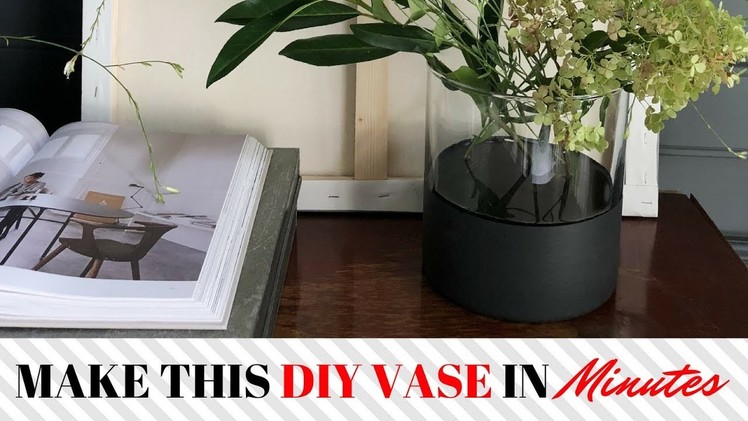Make This DIY Vase FOR FREE With Supplies You ALREADY HAVE