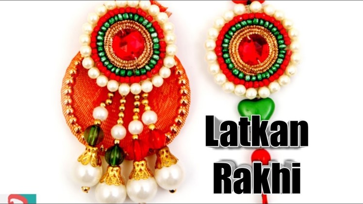 Pompom Rakhi |latest Rakhi designs|Rakhi making tutorial  | Kundan Rakhi |Luma Rakhi | stones rakhi
