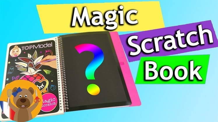 Scratch Book DIY | Scratch Book magique, pages à gratter | TOPModel by depesche | Super simple