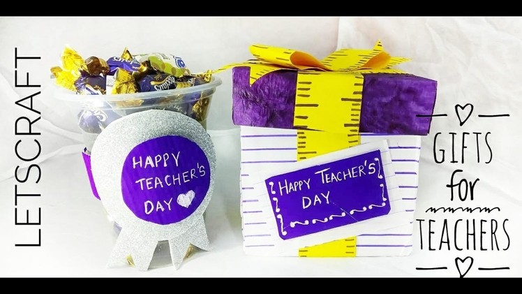 Teacher's Day Gifts | DIY Gifts for Teacher| Teachers Day card | Cards for Teachers Day