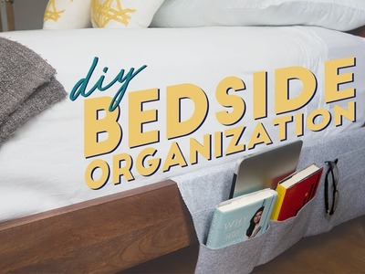 THIS EASY DIY BEDROOM ORGANIZATION HACK WILL CLEAR YOUR NIGHTSTAND CLUTTER