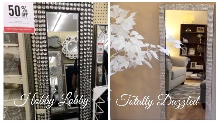 Totally Dazzled DIY Fashion Mirror | For Girl's College Dorm!!!
