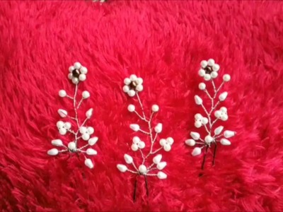 Tutorial Hair Piece Pearl Hair Pin Hair Comb Accessory Hair Vine.