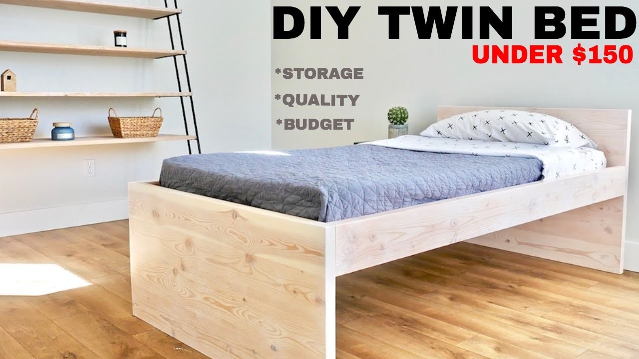 Twin Low Loft Bed How To Make, How To Build A Loft Twin Bedroom