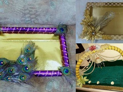 Wedding decorative tray ||  wedding packing tray || DIY