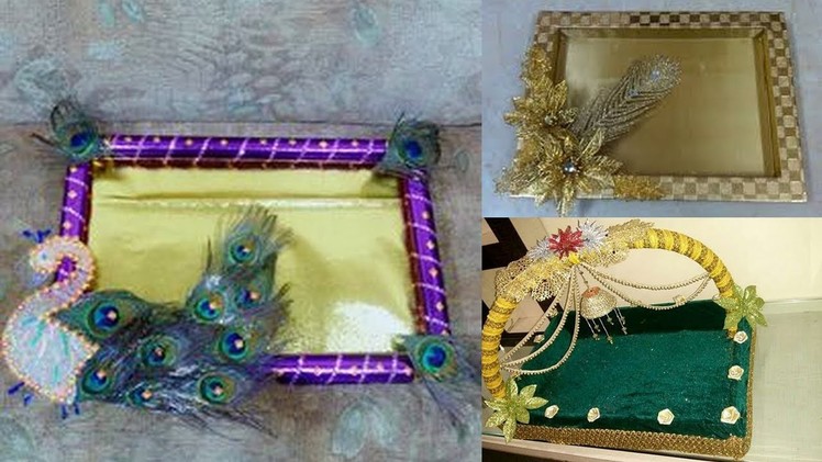 Wedding decorative tray ||  wedding packing tray || DIY