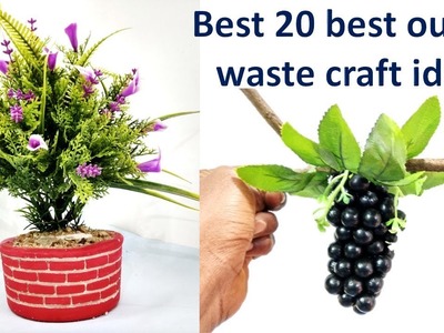 Best 20 diy ideas || 20 cool room decor ideas ||  best out of waste 20 craft idea