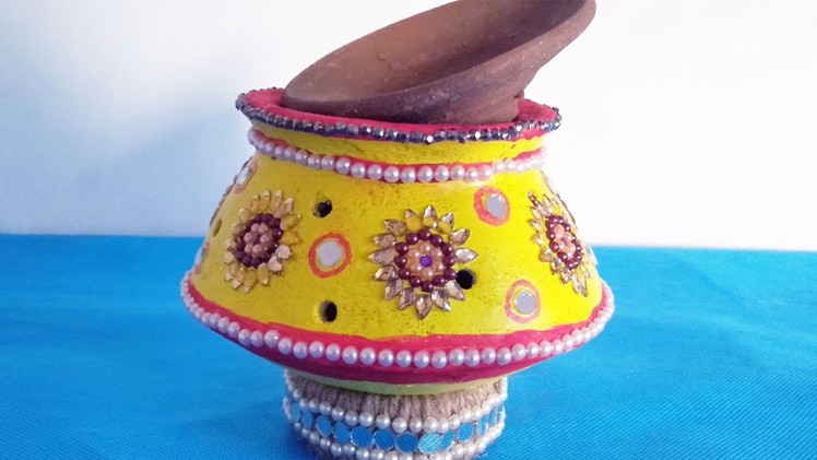 DIY at Home | Navratri Garba Kalash Decoration Idea | Festival Decoration Ideas | Garba Decoration