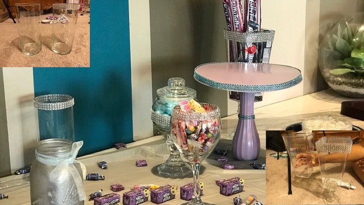 DIY BABY SHOWER CANDY TABLE JARS !