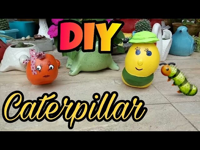 DIY Cemented Caterpillars [EASY METHOD]