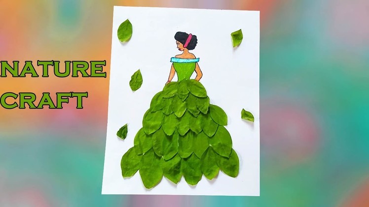 DIY Doll Decoration Idea | How to Make Paper Dolls Dress