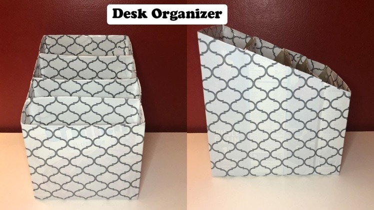 DIY: Paper Organizer for Desk!