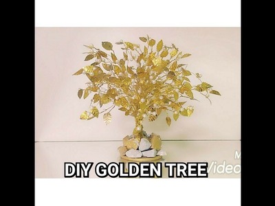 GOLDEN TREE DIY I Seema Sharma
