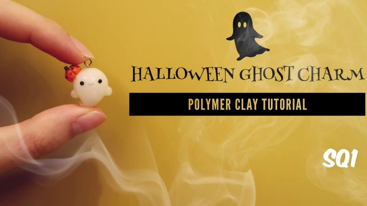 Halloween Ghost Polymer Clay Tutorial