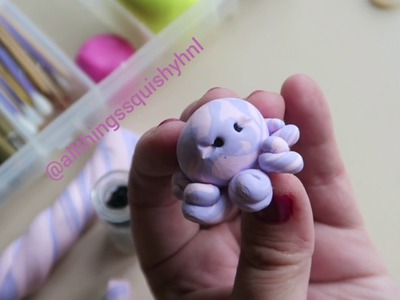 Polymer Clay Tutorial: HOW TO MAKE A BABY OCTOPUS