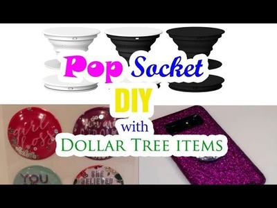 PopSocket DIY with DollarTree Items ????