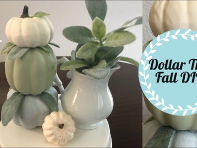 Pumpkin  Topiary | Dollar Tree Fall DIY