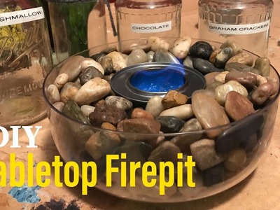 TABLE TOP FIRE PIT (DIY) ????