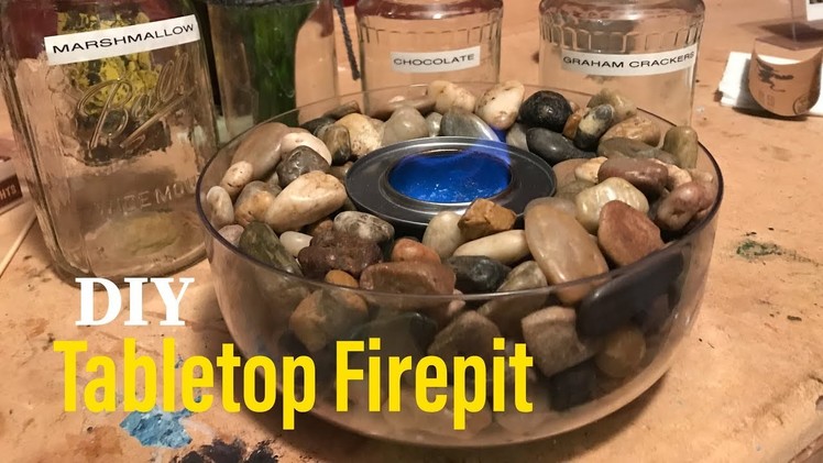 TABLE TOP FIRE PIT (DIY) ????