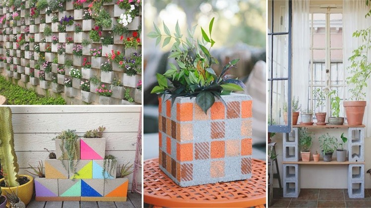 100 Creative Cinder Block for Garden | DIY Garden