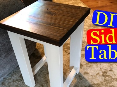 DIY Side Table (nightstand)