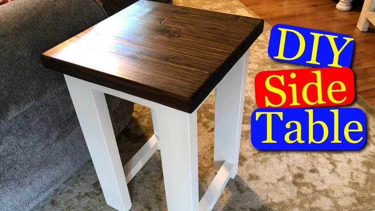 DIY Side Table (nightstand)
