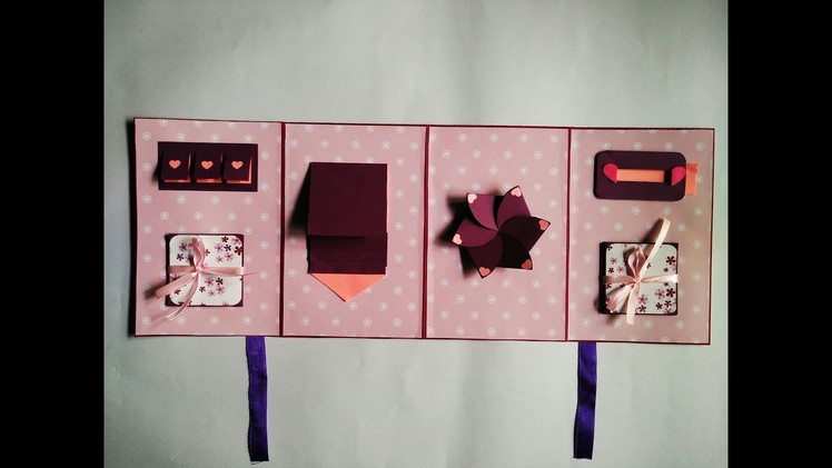 Folding Scrapbook. Simple Scrapbook