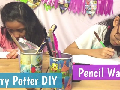 Harry Potter DIY: Pencil Wands