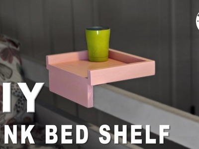 How to Make a Hook On Bunk Bed Shelf - DIY