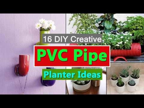 PVC Pipe Planter Ideas | 16 Unimaginable DIY PVC Pipe Planters To Create A PVC Garden