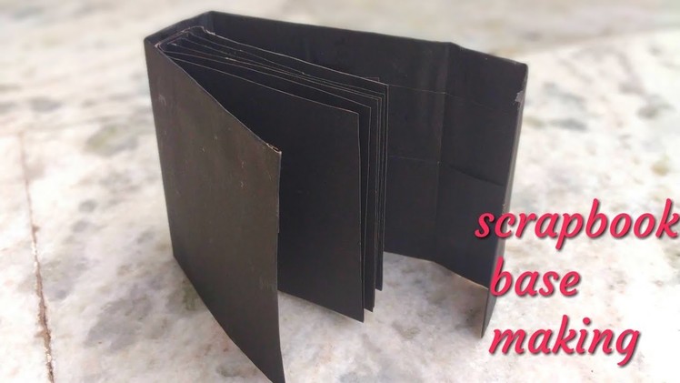 Scrapbook base making | part 1| Scrapbook making| base of Scrapbook