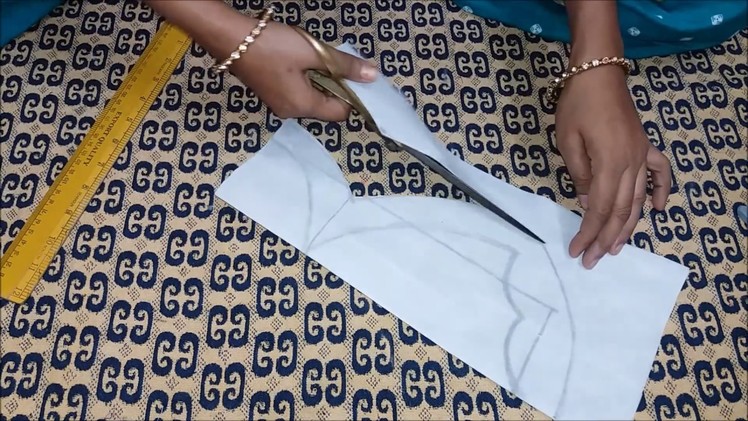 Simple blouse design cutting. stitching|| #patchwork ||