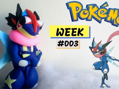 ⚔ASH GRENINJA with CLAY [????????EASY POLYMER CLAY TUTORIAL!????????] POKEMON WEEK #003