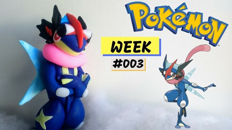 ⚔ASH GRENINJA with CLAY [????????EASY POLYMER CLAY TUTORIAL!????????] POKEMON WEEK #003