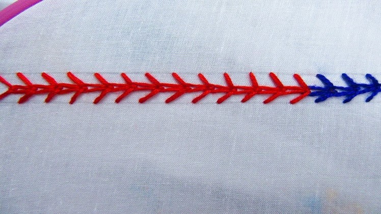 Basic Hand Embroidery: Weather Stitch