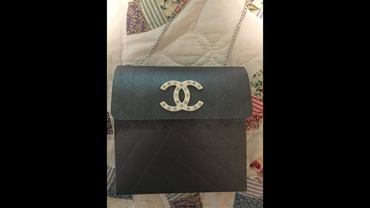 Chanel Inspired Paper Purse Tutorial