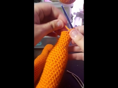 Crochet leg of dragon ball Z part 1