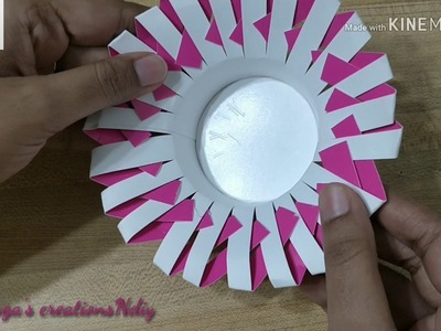 How to make basket from paper cup