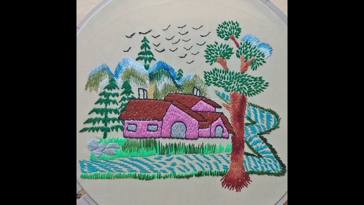Sweet Home Natural Beauty Hand Embroidery II