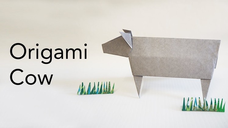 Tutorial for Origami Cow
