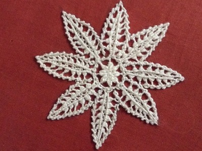 44-Hand Embroidery.Lace flower Embroiery