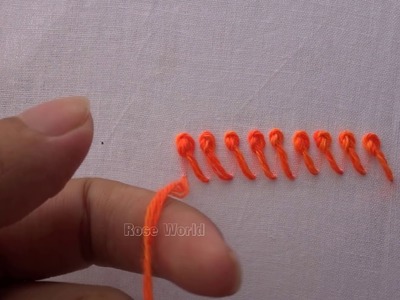 Basic Hand Embroidery Part - 36 | Chinese Knot