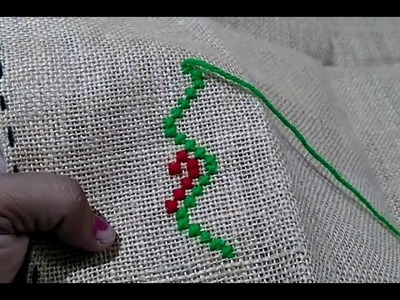Chater Upor Ason Design- Ason Design tauri Korun- Hand Embroidery- Cross Stitch Design.